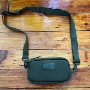 NWT Dagne Dover Mara Phone Sling / Dark Moss